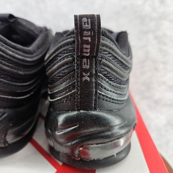 Nike Air Max 97 Triple Black Anthracite‎ Size 6.5 921733-001 Women's NEW - Picture 6 of 11